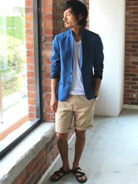 Sasaさん（メンズ・178cm）の春コーディネート