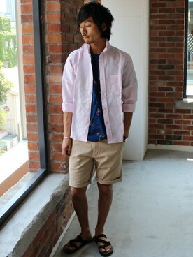 Sasaさん(メンズ・178cm)の夏コーディネート