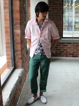 Sasaさん（メンズ・175cm）の春コーディネート