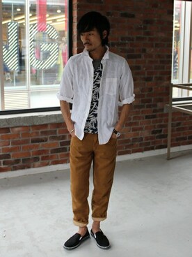 Sasaさん（メンズ・175cm）の夏コーディネート