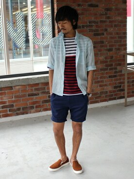 Sasaさん(メンズ・175cm)の春コーディネート