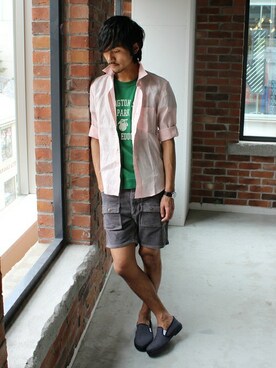 Sasaさん（メンズ・175cm）の夏コーディネート