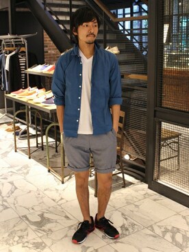 Sasaさん（メンズ・175cm）の夏コーディネート
