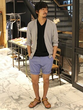 Sasaさん（メンズ・175cm）の夏コーディネート