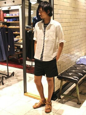 Sasaさん(メンズ・175cm)の夏コーディネート