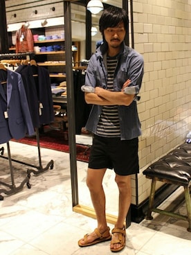 Sasaさん(メンズ・175cm)の春コーディネート