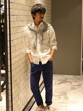 Sasaさん（メンズ・175cm）の春コーディネート