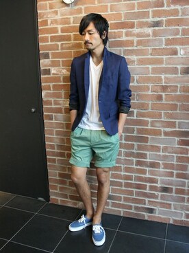 Sasaさん（メンズ・175cm）の夏コーディネート