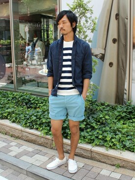 Sasaさん(メンズ・175cm)の夏コーディネート