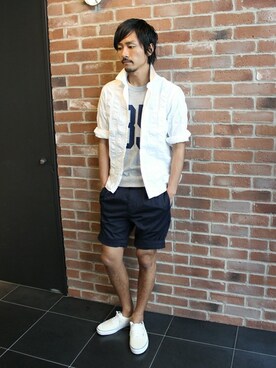 Sasaさん(メンズ・175cm)の夏コーディネート