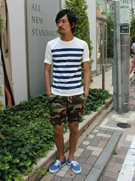 Sasaさん（メンズ・175cm）の夏コーディネート