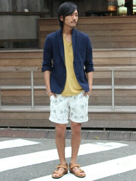 Sasaさん(メンズ・177cm)の夏コーディネート