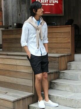 Sasaさん（メンズ・177cm）の夏コーディネート