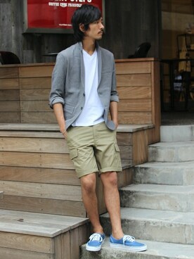 Sasaさん(メンズ・177cm)の夏コーディネート