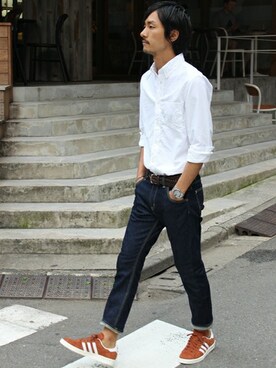 Sasaさん（メンズ・175cm）の夏コーディネート