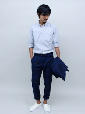 Sasaさん（メンズ・175cm）の秋コーディネート