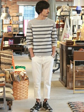 Sasaさん(メンズ・175cm)の冬コーディネート