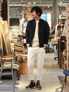 Sasaさん（メンズ・175cm）の春コーディネート