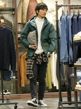 Sasaさん（メンズ・175cm）の秋コーディネート