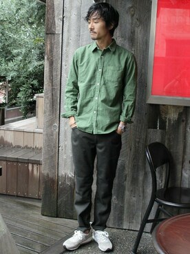 Sasaさん（メンズ・175cm）の秋コーディネート