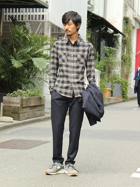 Sasaさん（メンズ・175cm）の秋コーディネート