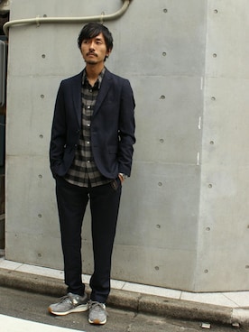 Sasaさん（メンズ・175cm）の秋コーディネート