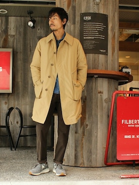 「SIERRA DESIGNS（シェラデザイン）のアイテム」を使った、Sasaさん（メンズ・175cm）の秋コーディネート