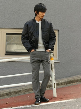 Sasaさん（メンズ・175cm）の秋コーディネート