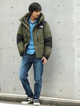 「shirts．（シャツ）のアイテム」を使った、Sasaさん（メンズ・178cm）の秋コーディネート