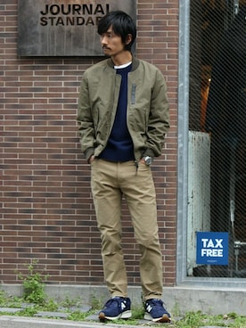 Sasaさん（メンズ・178cm）の秋コーディネート