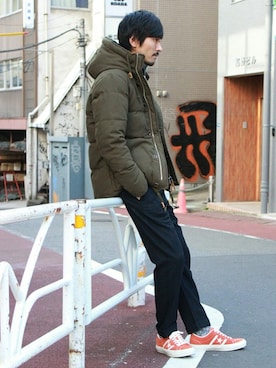 Sasaさん（メンズ・178cm）の冬コーディネート