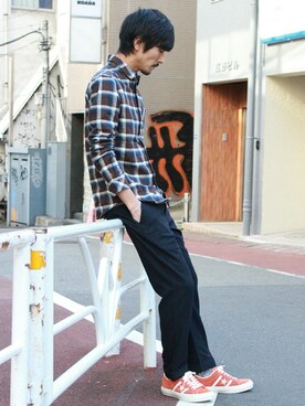 Sasaさん（メンズ・178cm）の冬コーディネート