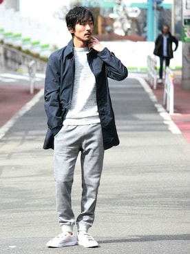 Sasaさん（メンズ・178cm）の冬コーディネート