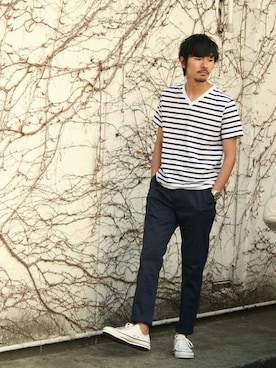 Sasaさん(メンズ・178cm)の春コーディネート