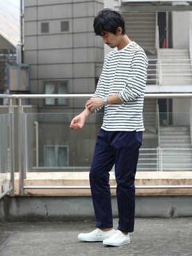 「NETSTAR」｜Sasaさん（メンズ・178cm）の夏コーディネート