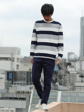 「NETSTAR」｜Sasaさん（メンズ・178cm）の夏コーディネート