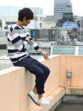 「NETSTAR」｜Sasaさん（メンズ・178cm）の夏コーディネート