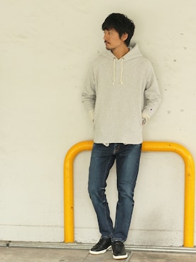 「アンクル」｜Sasaさん（メンズ・178cm）の夏コーディネート