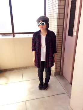 「おさんぽ」｜塩ぱん粉さん（レディース・149cm・30代）の秋コーディネート