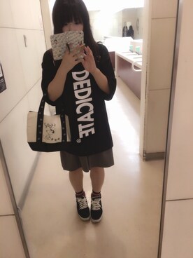 「だぼだぼ」｜「アイテム（ワンピース/ドレス）」を使った、みんみんさん（レディース・148cm）の秋コーディネート