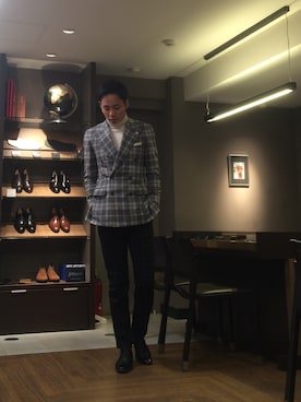 「地球儀」｜kouheiさん（メンズ・182cm）の冬コーディネート