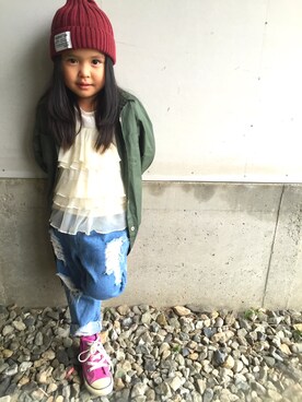 よんべの嫁さんのコーディネート