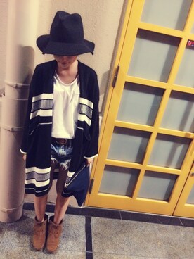 AkikoNakamuraさん（レディース・153cm）の秋コーディネート