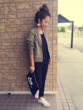 AkikoNakamuraさん（レディース・153cm）の秋コーディネート