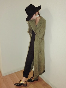 AkikoNakamuraさん（レディース・153cm）の秋コーディネート