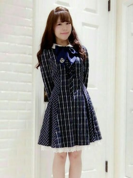 「Secret Honey（シークレットハニー）のアイテム」を使った、Secret Honeyスタッフさん（レディース・150cm）の夏コーディネート