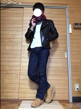 ぬまやんさん（メンズ・167cm）の冬コーディネート