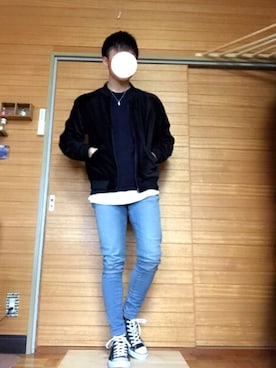 ぬまやんさん（メンズ・168cm）の冬コーディネート