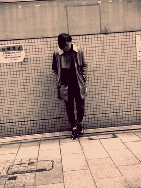 「BIG SMITH（ビッグスミス）のアイテム（パンツ）」を使った、シンさん（メンズ・172cm）の秋コーディネート