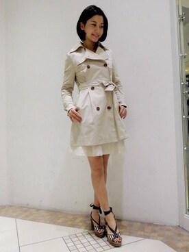 「Danny&Anne（ダニーアンドアン）のアイテム（ジャケット/アウター）」を使った、Ayanoさん（レディース・167cm）の春コーディネート